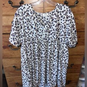 Entro Leopard Print Women's dress